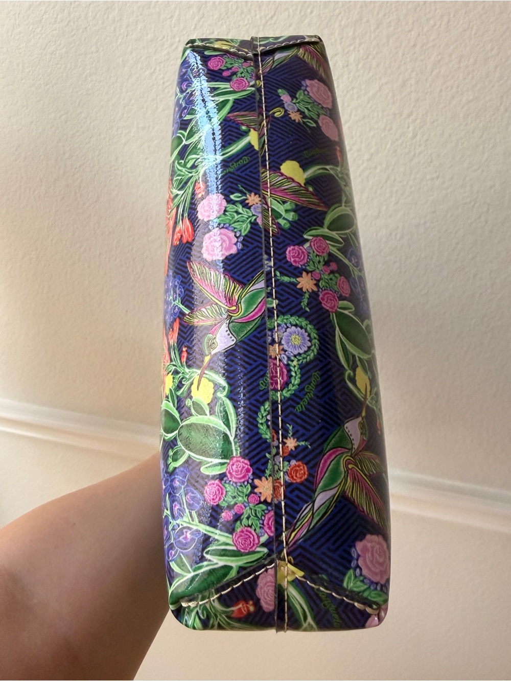 Consuela Bonnie Everyday Tote Print Floral Hummingbird Shoulder Bag Boho Ranch - Picture 6 of 11